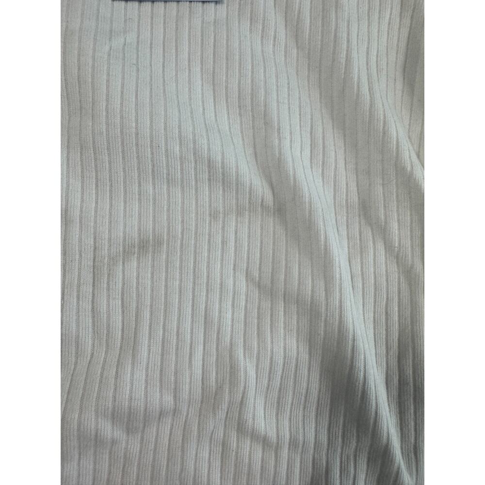 Adidas Originals Women's Lettuce Tee White Pink Ribbed Crop T-Shirt L Read - Picture 2 of 4